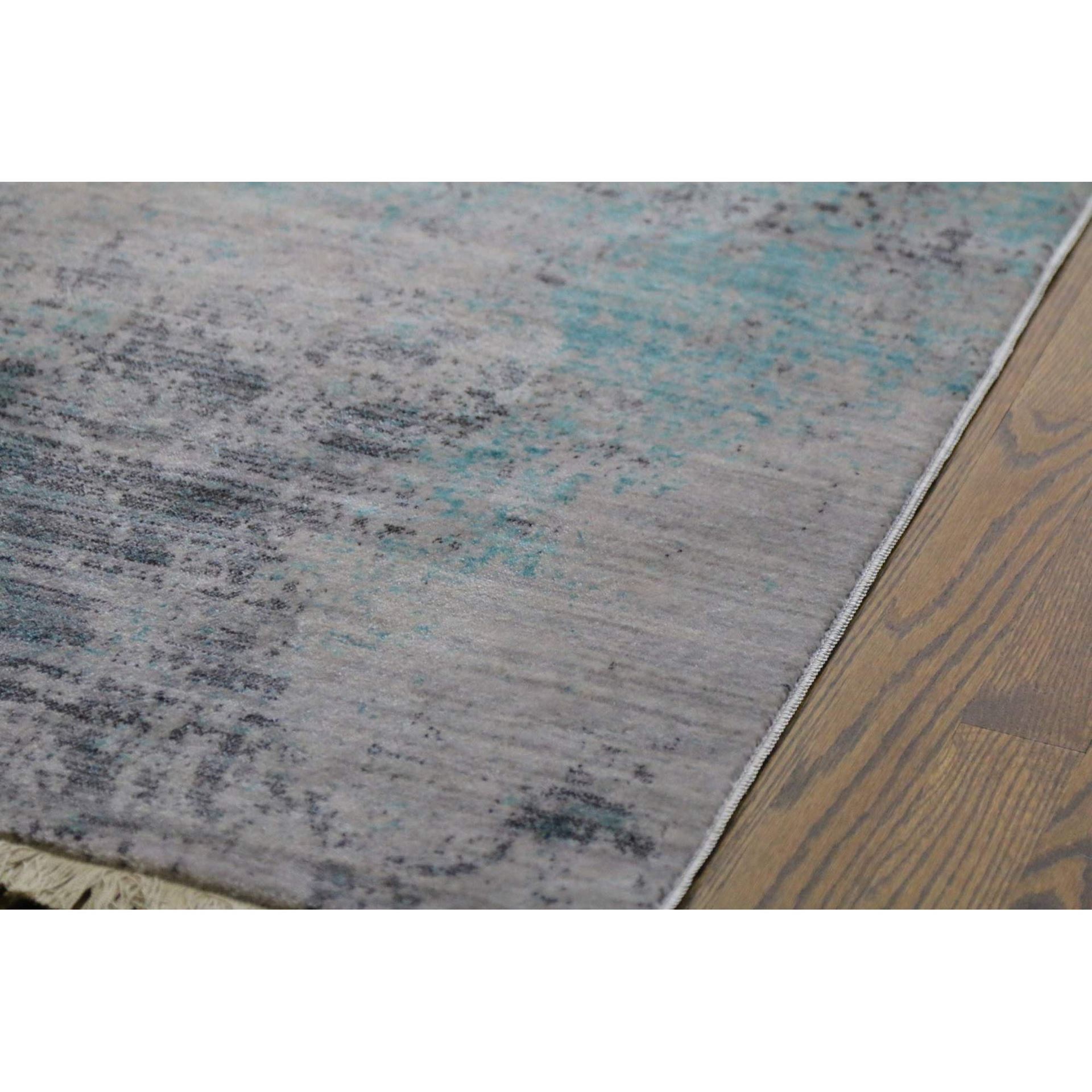 Picasso Grunge Abstract Rug - Artfully inspired by a blue abstract ...